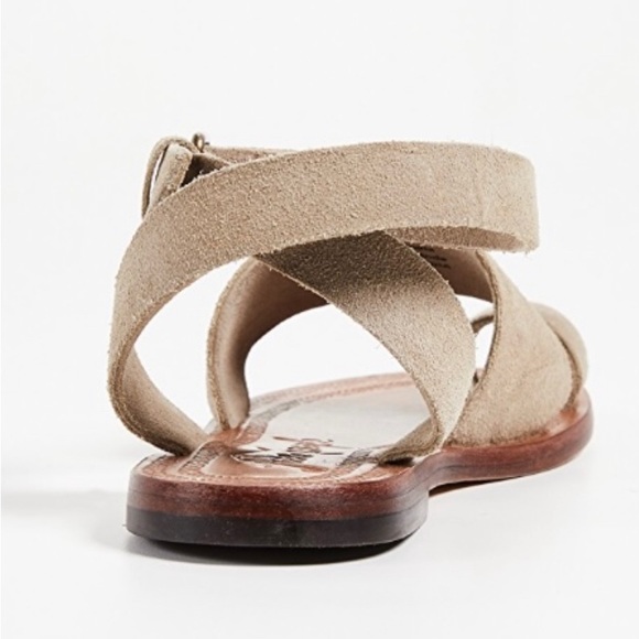 🌼Free People Sandal, Size 7 1/2 (NWOB) Torrence Suede Sandal - Picture 5 of 16